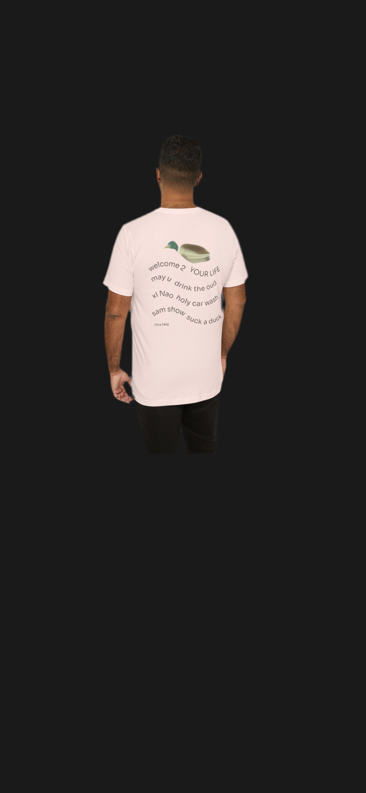 Stylish Unisex T-Shirt with Fun Duck Dong, Perfect for Casual Wear, Gift for Nature Lovers, Great for Summer Outings, Birthday Gift